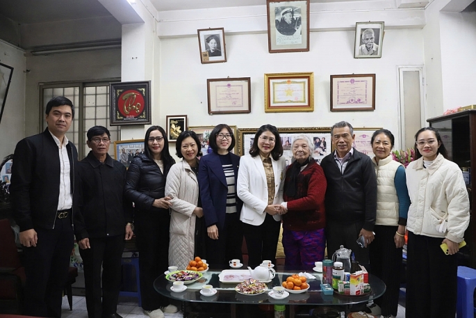 Phường Cửa Nam thăm, tặng quà các gia đình chính sách nhân dịp Tết cổ truyền Bính Ngọ 2026- Ảnh 4.