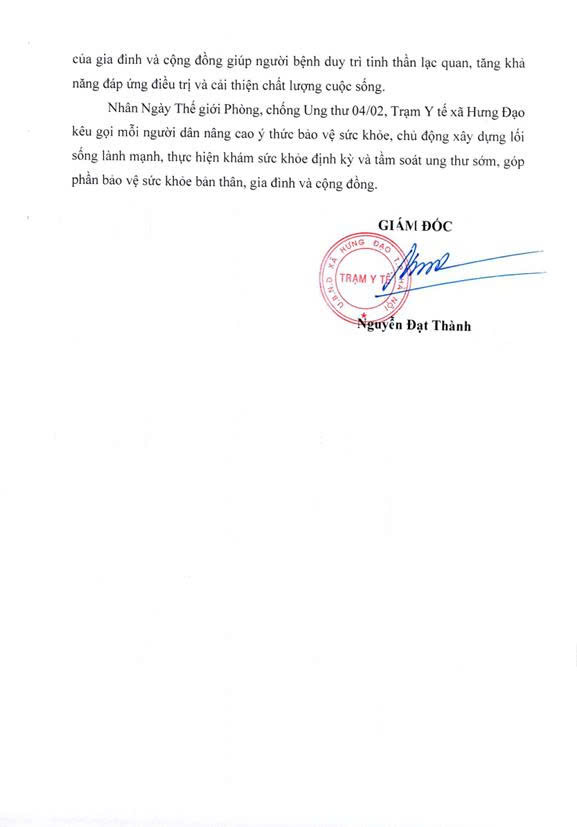 NGÀY THẾ GIỚI PHÒNG, CHÓNG UNG THƯ (04/02)- Ảnh 2.