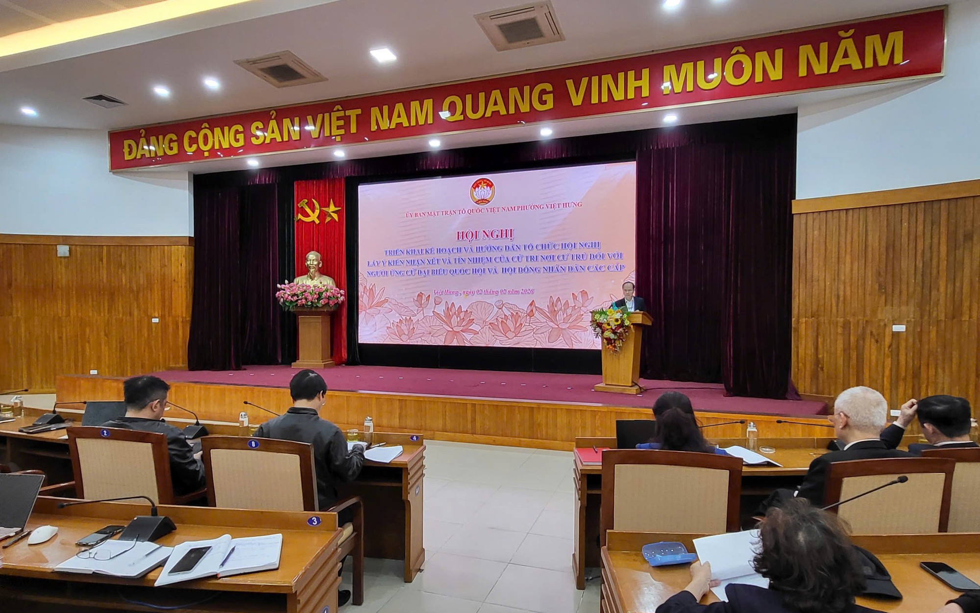 Hội nghị triển khai kế hoạch tổ chức lấy ý kiến nơi cư trú đối với người ứng cử Đại biểu Quốc hội và đại biểu HĐND các cấp nhiệm kỳ 2026 - 2031