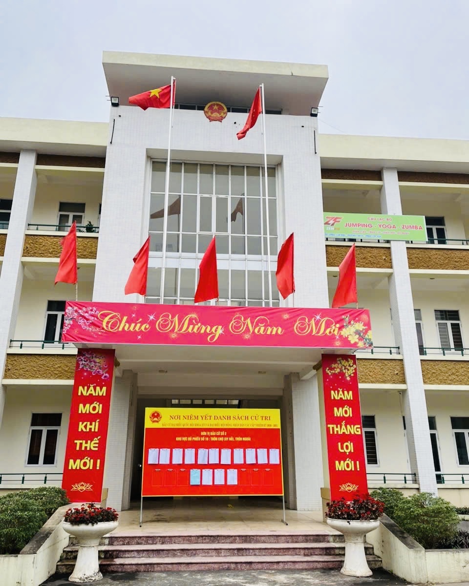 A building with flags on the front  AI-generated content may be incorrect.