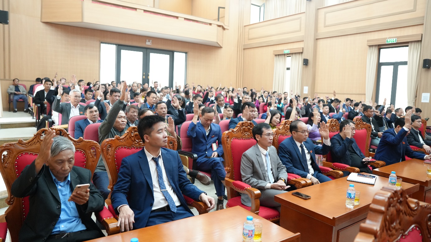 Kỳ họp thứ tư (Kỳ họp chuyên đề) HĐND xã An Khánh, khóa XXI- Ảnh 8.