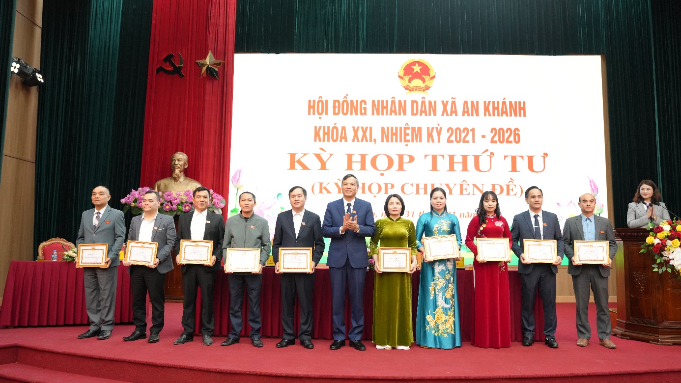 Kỳ họp thứ tư (Kỳ họp chuyên đề) HĐND xã An Khánh, khóa XXI- Ảnh 10.