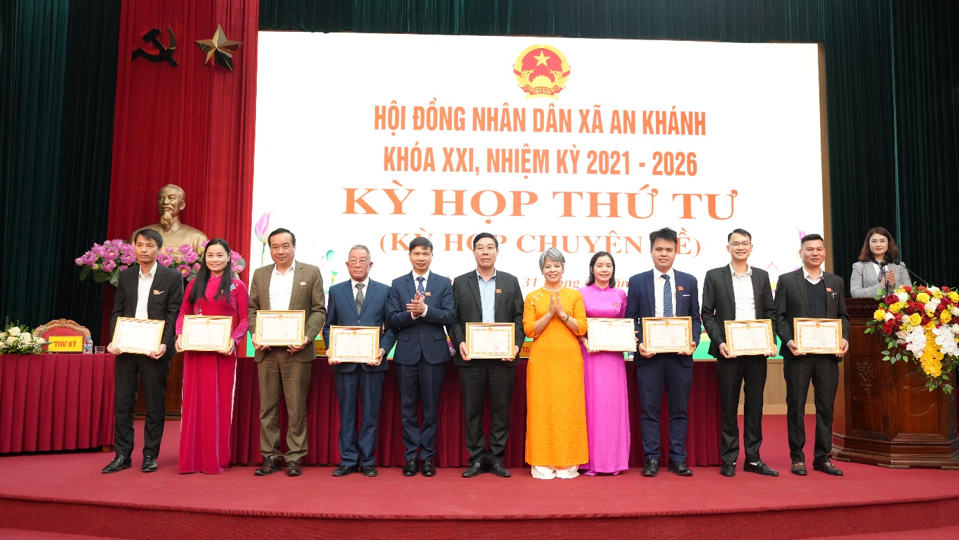 Kỳ họp thứ tư (Kỳ họp chuyên đề) HĐND xã An Khánh, khóa XXI- Ảnh 13.