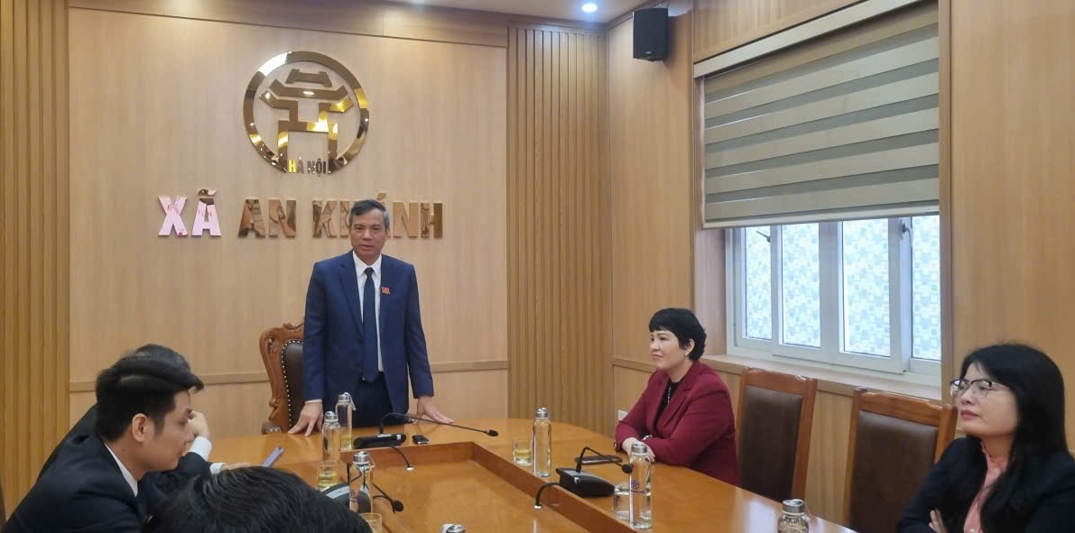 Đảng uỷ xã An Khánh công bố, trao Quyết định về công tác cán bộ- Ảnh 3.