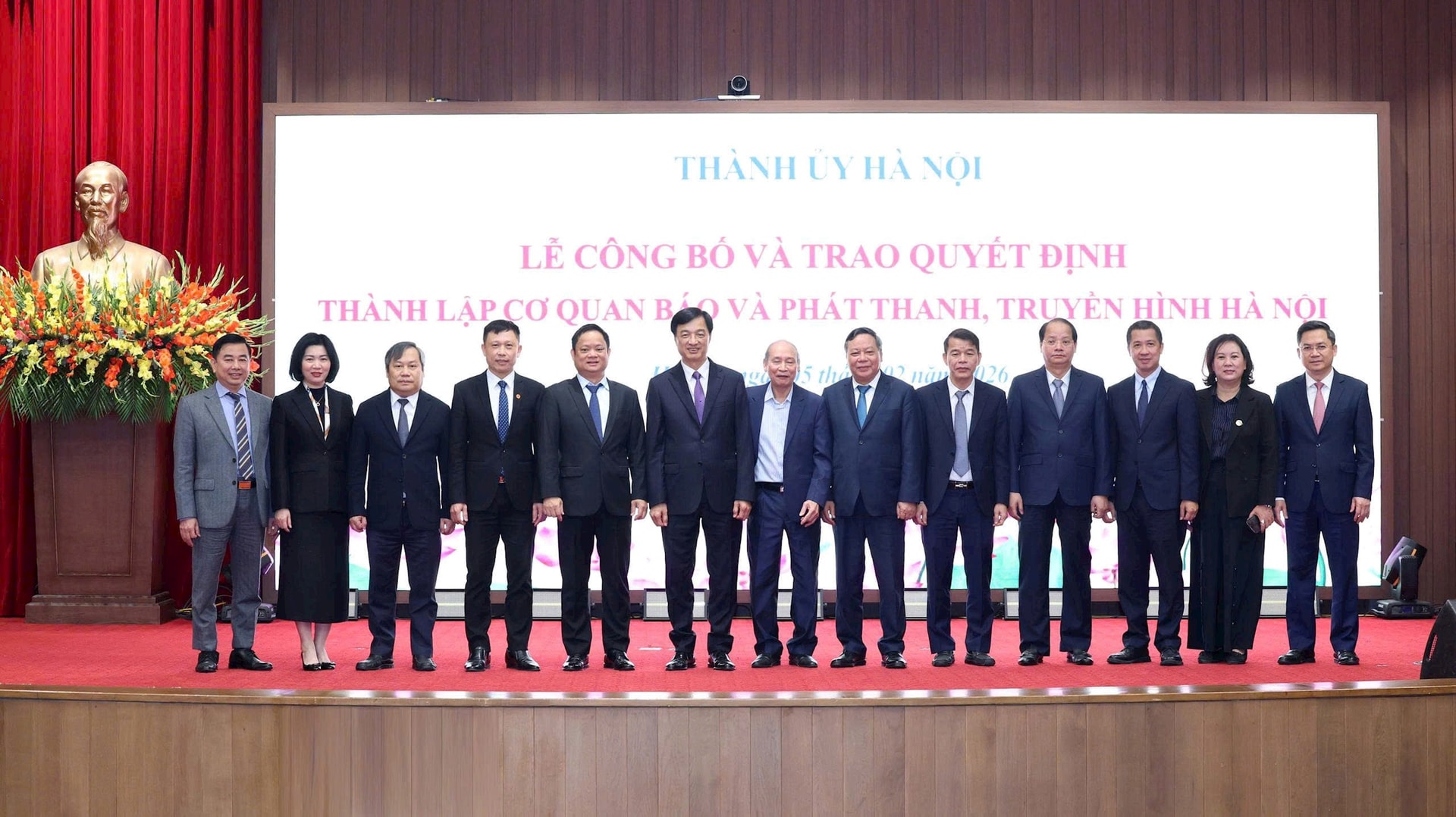 Công bố và trao Quyết định thành lập Cơ quan Báo và Phát thanh, Truyền hình Hà Nội- Ảnh 5.