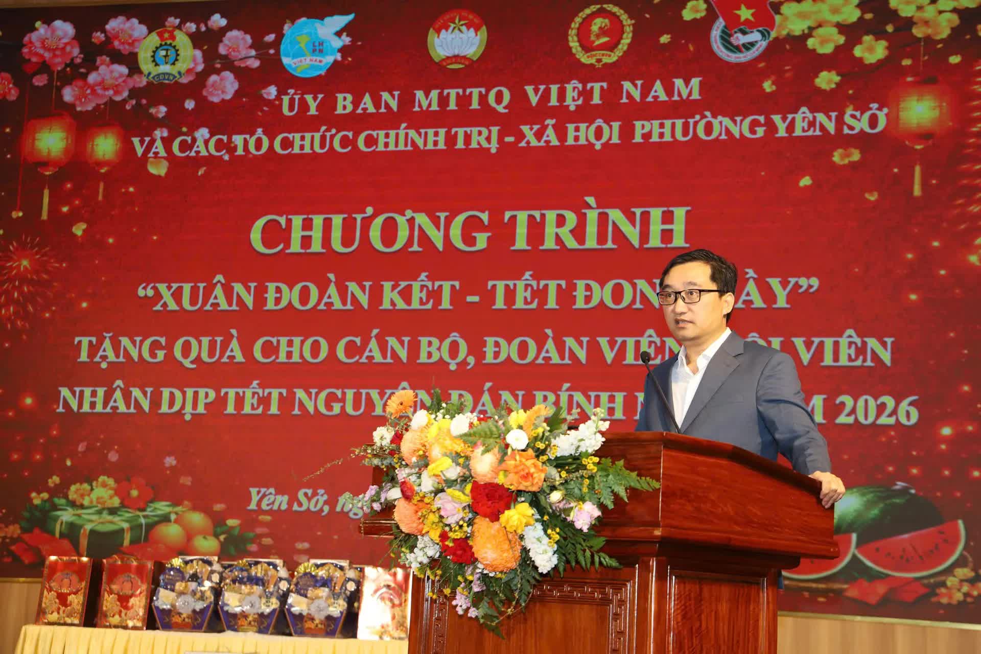 Ấm áp “Xuân đoàn kết – Tết đong đầy” tại phường Yên Sở- Ảnh 1.