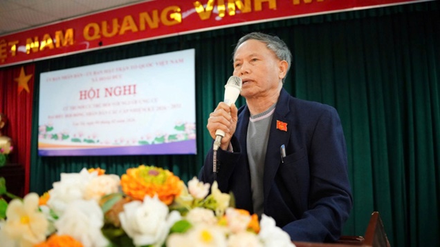 Xã Hoài Đức hoàn thành việc lấy ý kiến cử tri nơi cư trú đối với người ứng cử đại biểu HĐND các cấp- Ảnh 11.