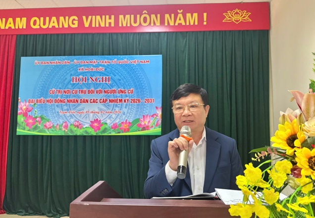 Xã Hoài Đức hoàn thành việc lấy ý kiến cử tri nơi cư trú đối với người ứng cử đại biểu HĐND các cấp- Ảnh 16.