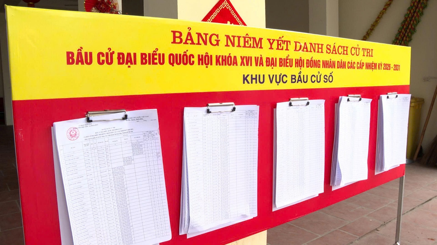 Ý nghĩa và trách nhiệm của cử tri Hoài Đức trong việc niêm yết danh sách cử tri- Ảnh 1.