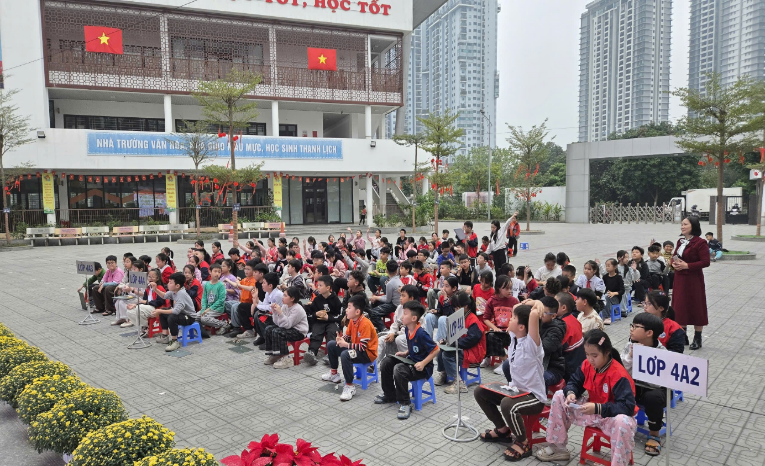 SÂN CHƠI “RUNG CHUÔNG VÀNG” -  KHỐI 4 HỌC MÀ CHƠI, CHƠI MÀ HỌC- Ảnh 2.