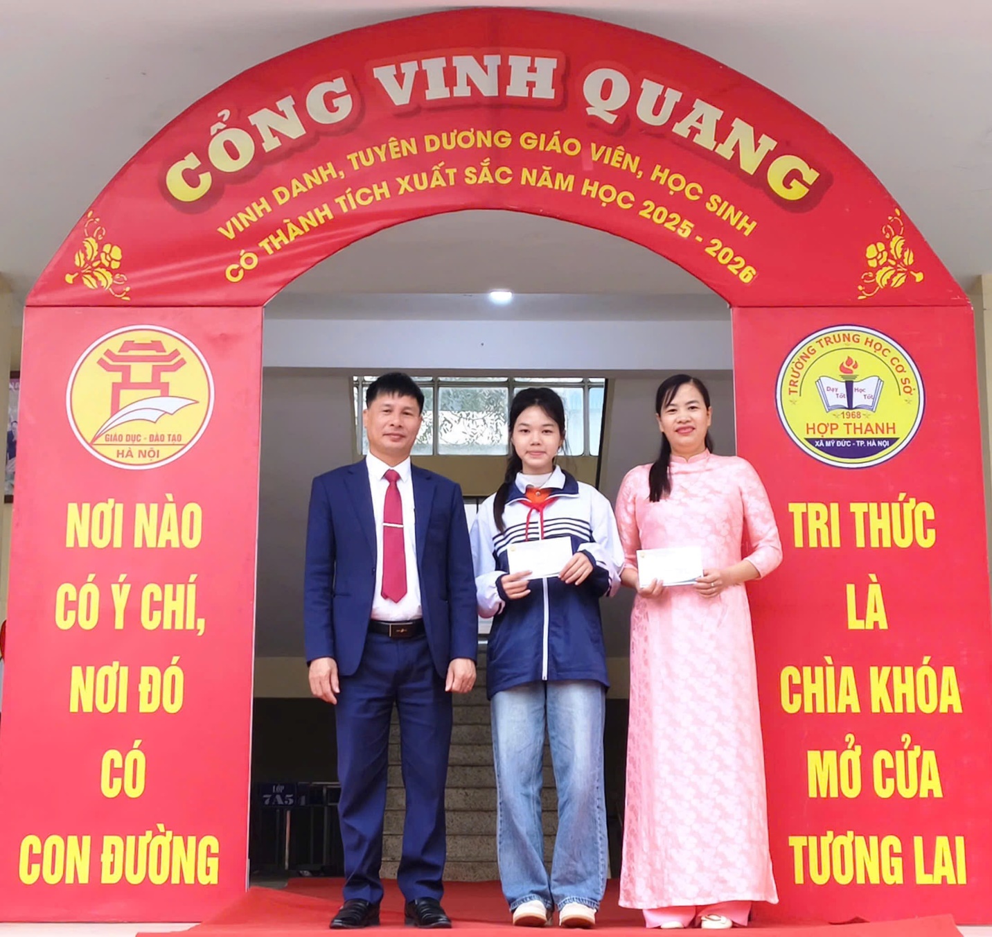 TRƯỜNG THCS HỢP THANH VÀ "CƠN MƯA GIẢI THƯỞNG" NHỮNG NGÀY GIÁP TẾT 2026- Ảnh 10.