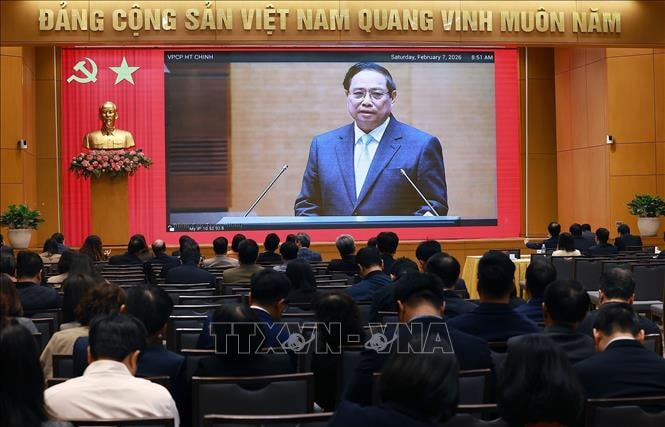 Thủ tướng Phạm Minh Chính: Nhất định thực hiện thành công Nghị quyết Đại hội XIV, đưa đất nước vững bước vào kỷ nguyên mới- Ảnh 1.