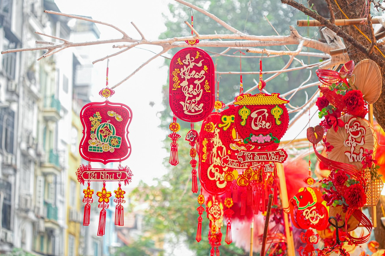 Chợ hoa Hàng Lược 'đánh thức' Tết Bính Ngọ giữa lòng phố cổ- Ảnh 22.