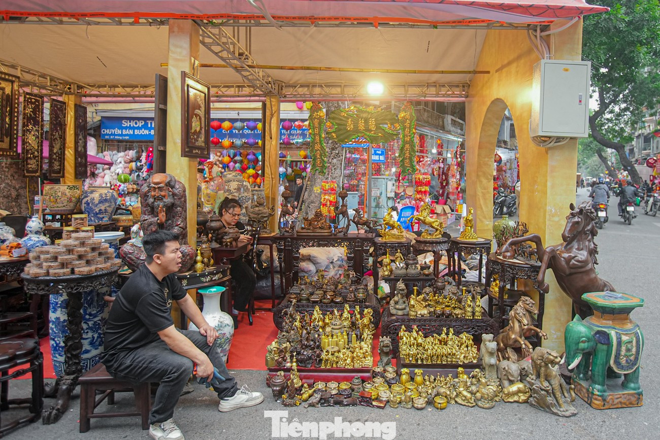 Chợ hoa Hàng Lược 'đánh thức' Tết Bính Ngọ giữa lòng phố cổ- Ảnh 24.
