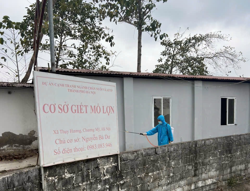 Phường Chương Mỹ tiếp tục thực hiện vệ sinh tiêu độc môi trường, đảm bảo an toàn cho ngành chăn nuôi- Ảnh 2.