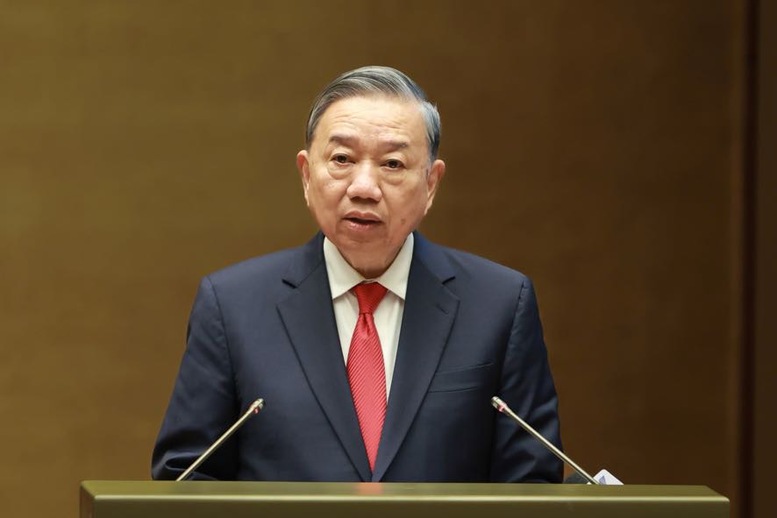 Toàn văn Phát biểu chỉ đạo của Tổng Bí thư Tô Lâm tại Hội nghị toàn quốc nghiên cứu, học tập, quán triệt và triển khai thực hiện Nghị quyết Đại hội XIV của Đảng- Ảnh 1.