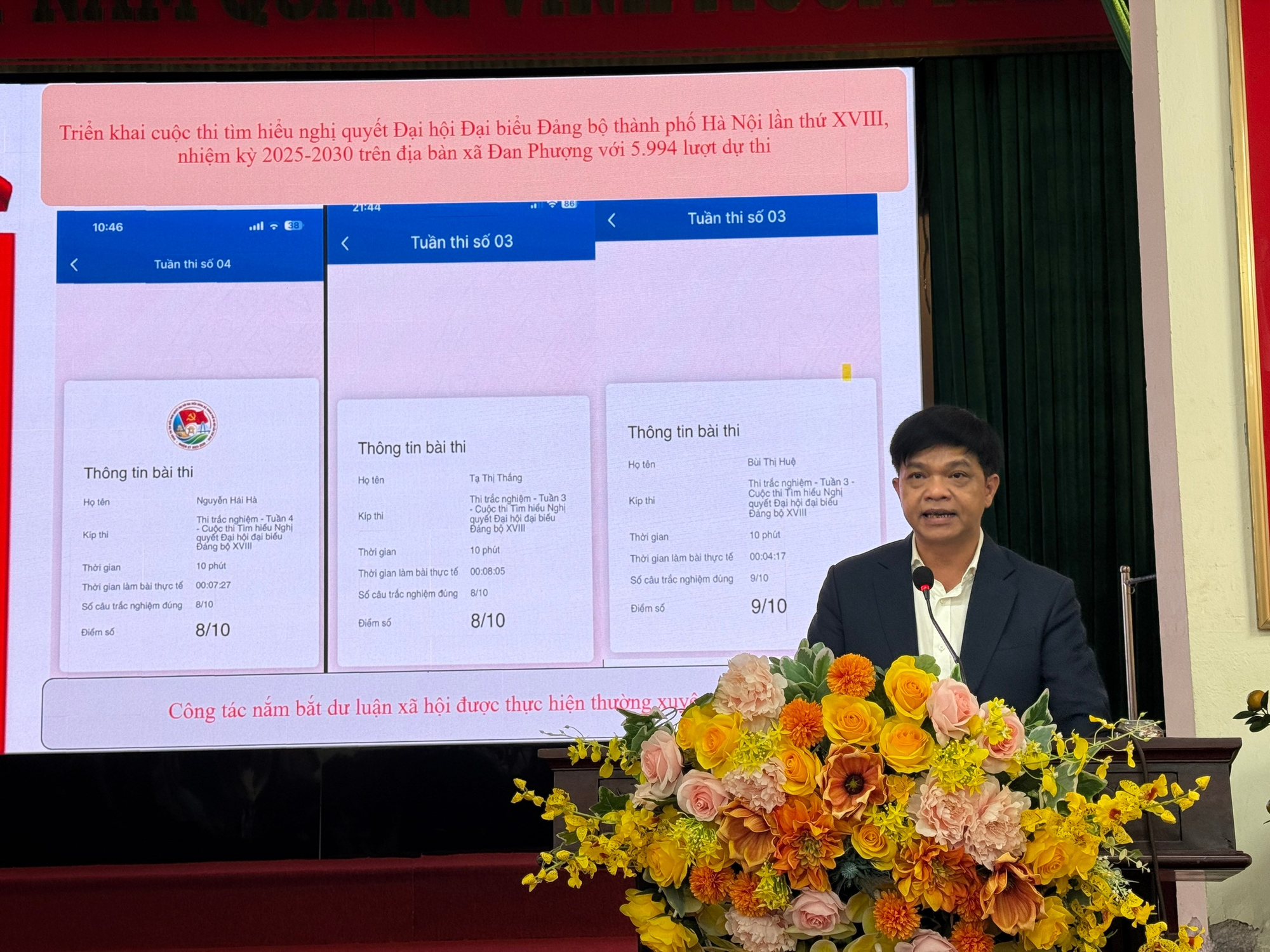 Hội nghị giao ban với bí thư chi bộ, trưởng thôn, trưởng ban công tác mặt trận thôn, tổ dân phố năm 2026- Ảnh 2.