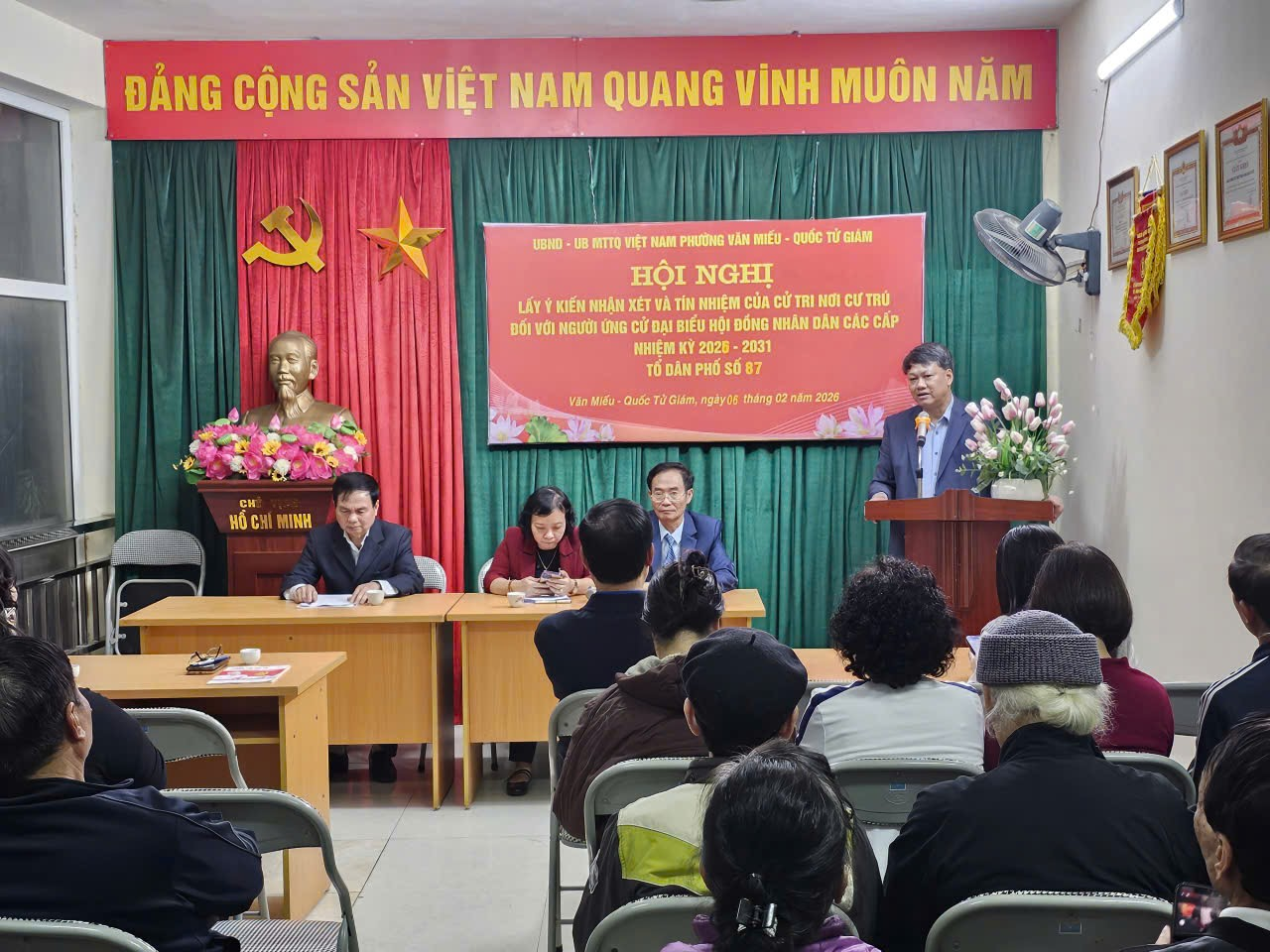 Cử tri nơi cư trú nhất trí giới thiệu ông Nguyễn Minh Tiến ứng cử đại biểu Hội đồng nhân dân phường Phương Liệt- Ảnh 5.