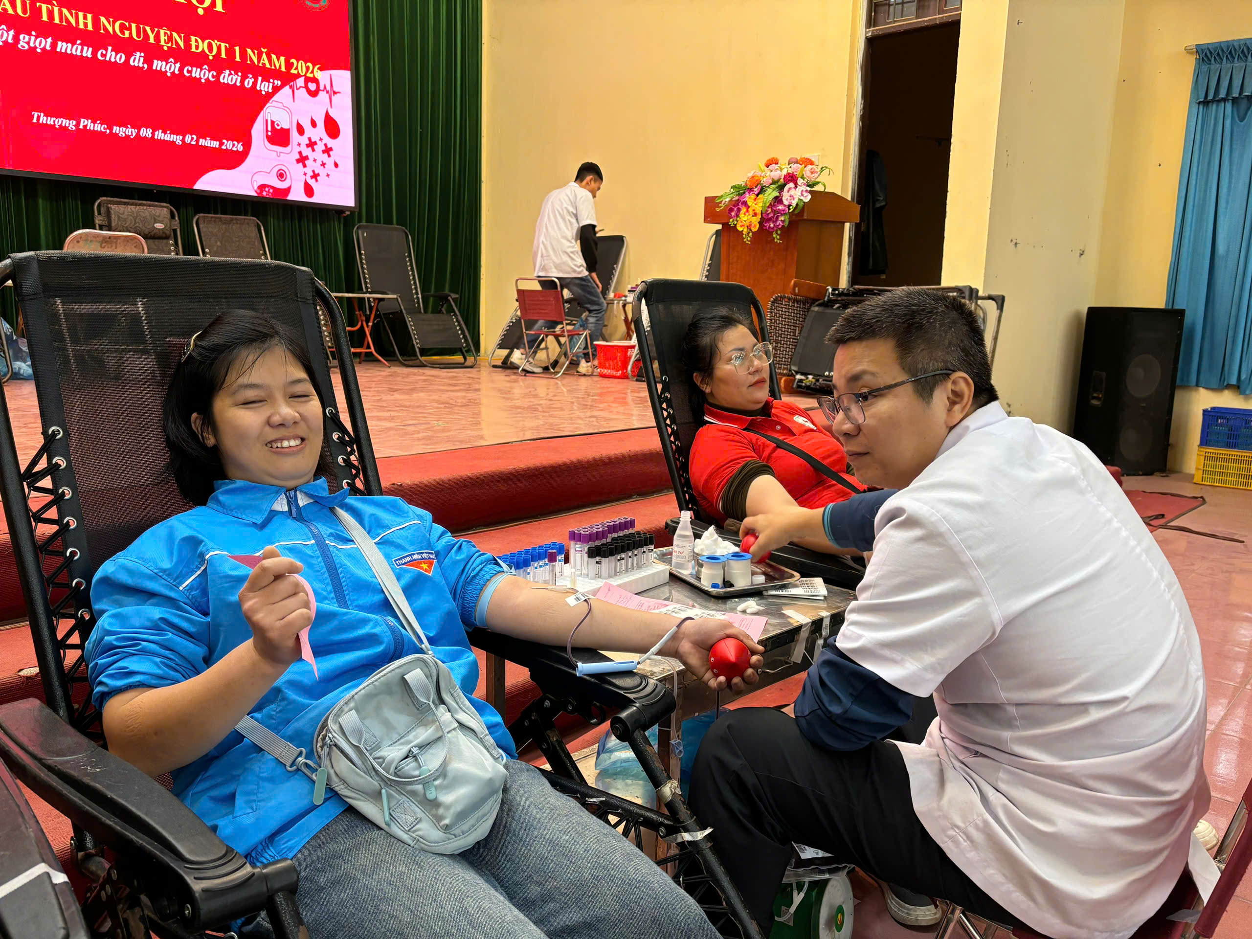 Lan tỏa yêu thương từ Ngày hội hiến máu tình nguyện xã Thượng Phúc lần thứ I năm 2026- Ảnh 16.