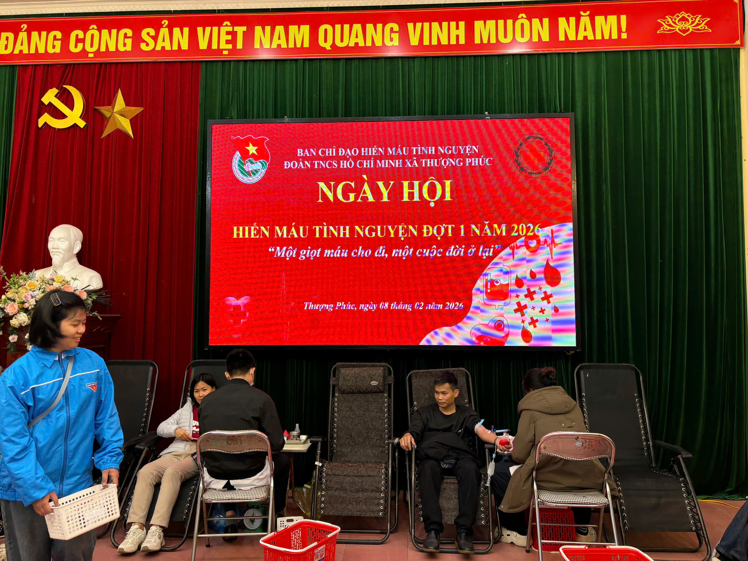 Lan tỏa yêu thương từ Ngày hội hiến máu tình nguyện xã Thượng Phúc lần thứ I năm 2026- Ảnh 17.