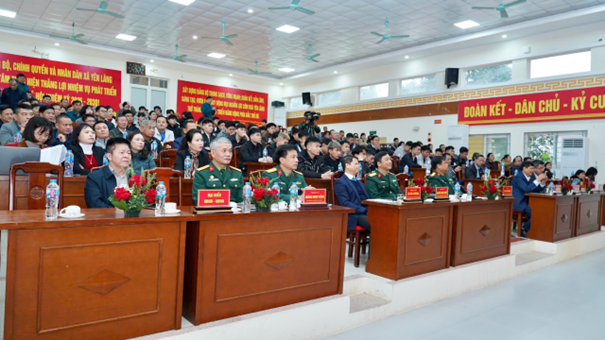 YÊN LÃNG: TỔ CHỨC HỘI NGHỊ TRAO QUYẾT ĐỊNH GỌI CÔNG DÂN NHẬP NGŨ VÀ CHƯƠNG TRÌNH “TẾT THẮM TÌNH QUÂN DÂN” NĂM 2026- Ảnh 1.