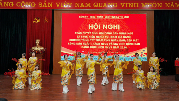 YÊN LÃNG: TỔ CHỨC HỘI NGHỊ TRAO QUYẾT ĐỊNH GỌI CÔNG DÂN NHẬP NGŨ VÀ CHƯƠNG TRÌNH “TẾT THẮM TÌNH QUÂN DÂN” NĂM 2026- Ảnh 17.