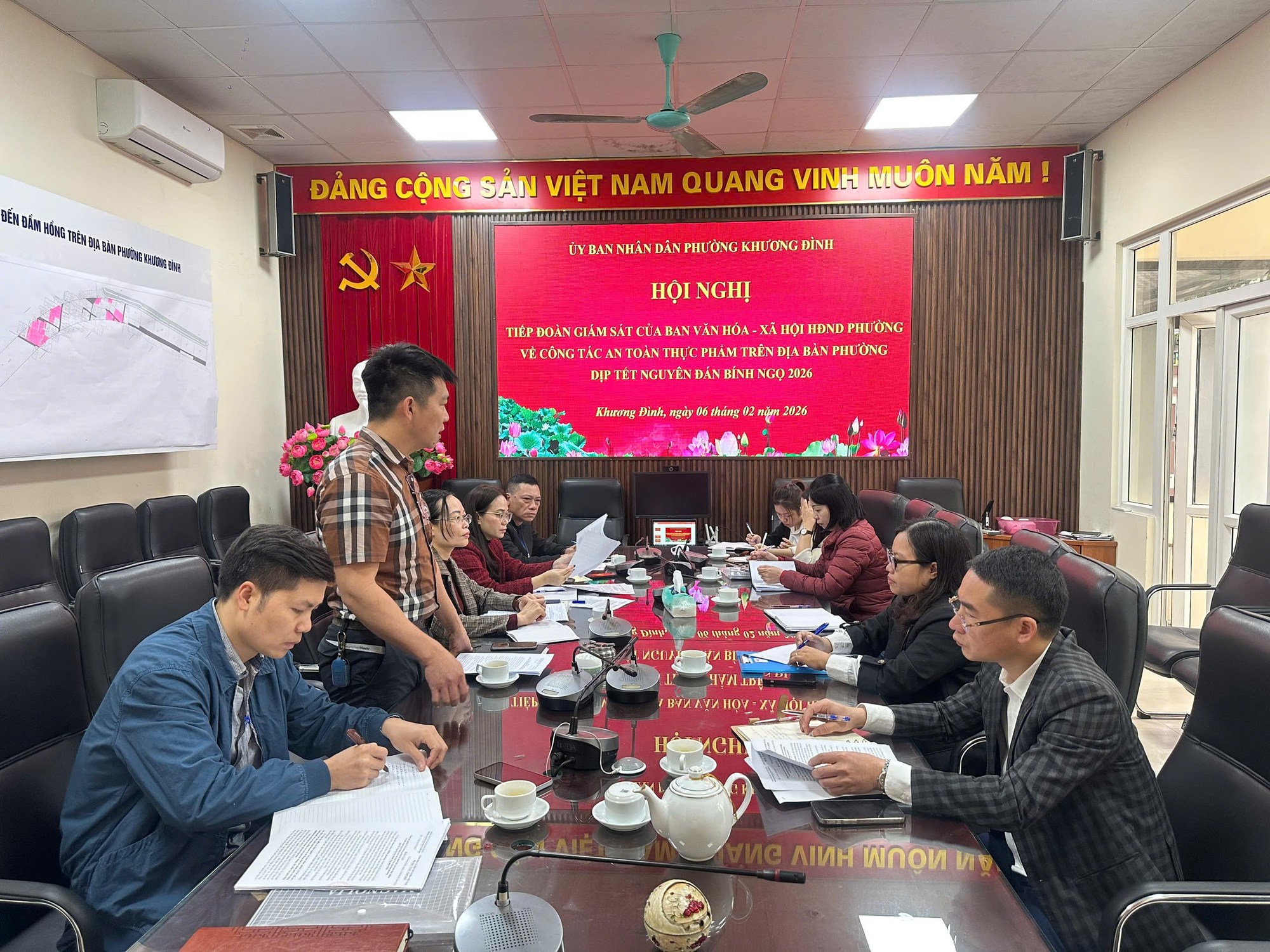 Khương Đình: Giám sát công tác an toàn thực phẩm dịp Tết Nguyên đán Bính Ngọ 2026- Ảnh 1.