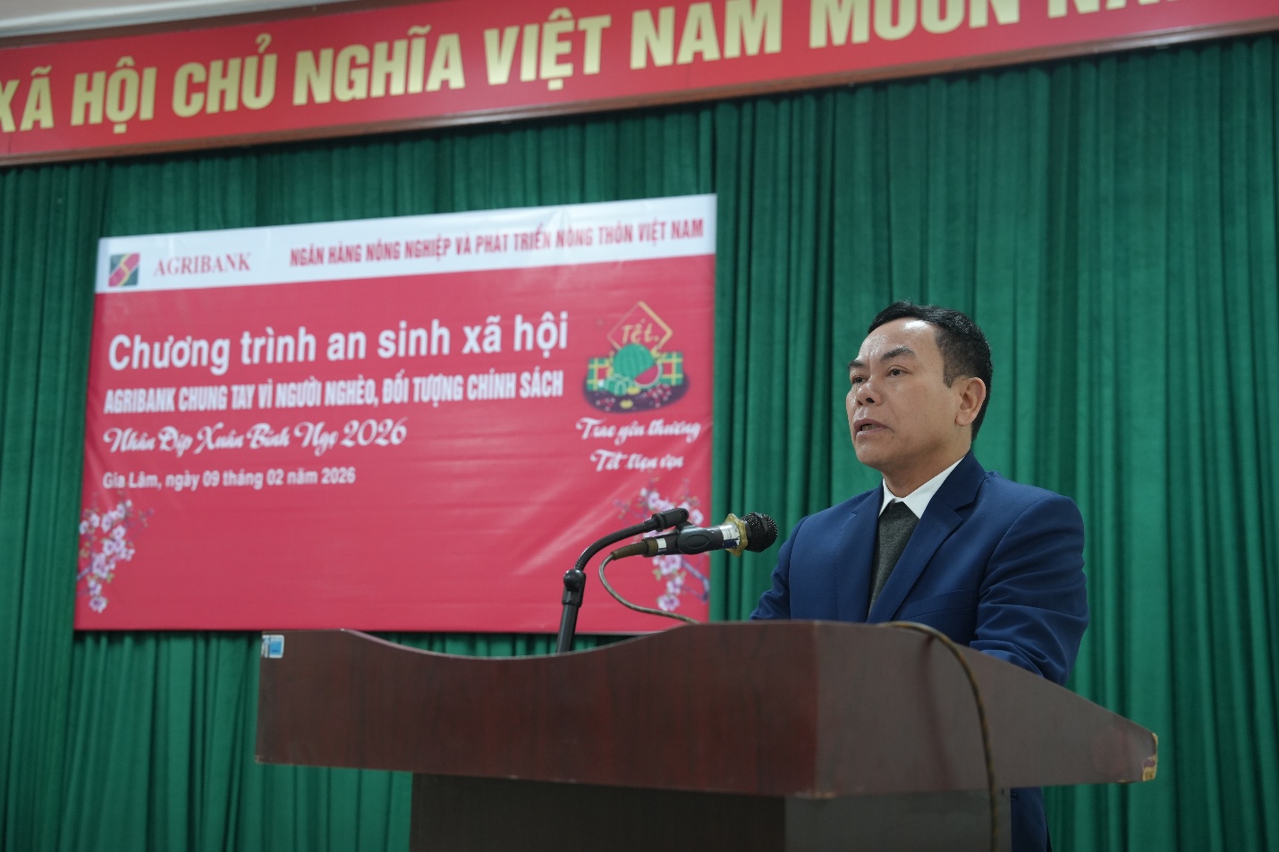 Trao quà Xuân Bính Ngọ năm 2026 cho các hộ gia đình có hoàn cảnh khó khăn tại thôn Trung Dương, xã Gia Lâm- Ảnh 2.