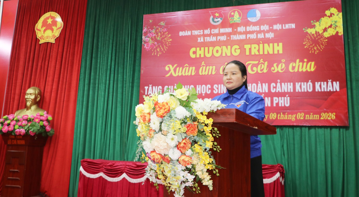Đoàn Thanh niên – Hội Đồng đội – Hội Liên hiệp Thanh niên xã Trần Phú  tổ chức chương trình  “XUÂN ẤM ÁP – TẾT SẺ CHIA” năm 2026- Ảnh 8.