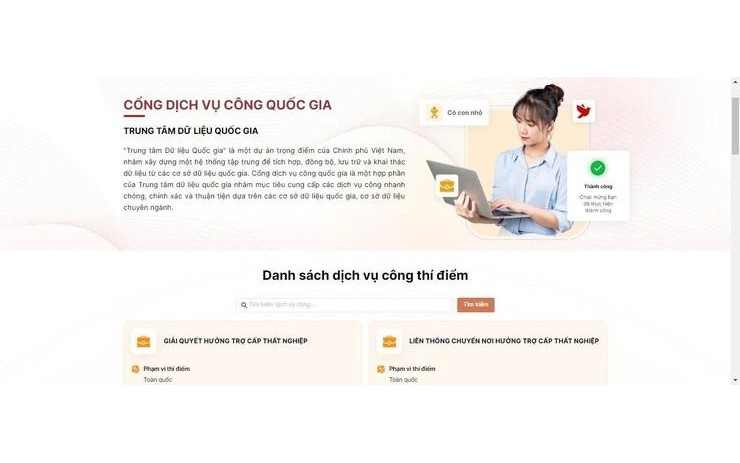 Hà Nội triển khai thí điểm 06 thủ tục về bảo hiểm thất nghiệp trên Cổng Dịch vụ công Quốc gia – không mất phí