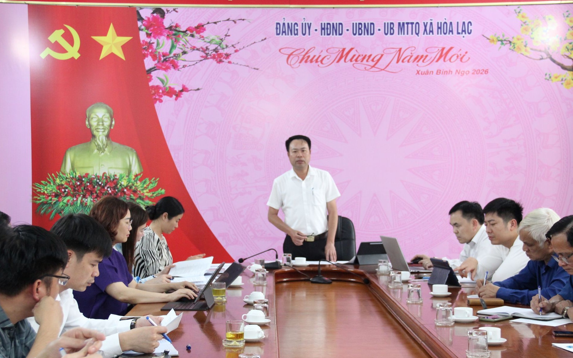 Chủ tịch UBND xã Hòa Lạc: Tăng trưởng 11% phải bằng giải pháp cụ thể, phân công rõ trách nhiệm