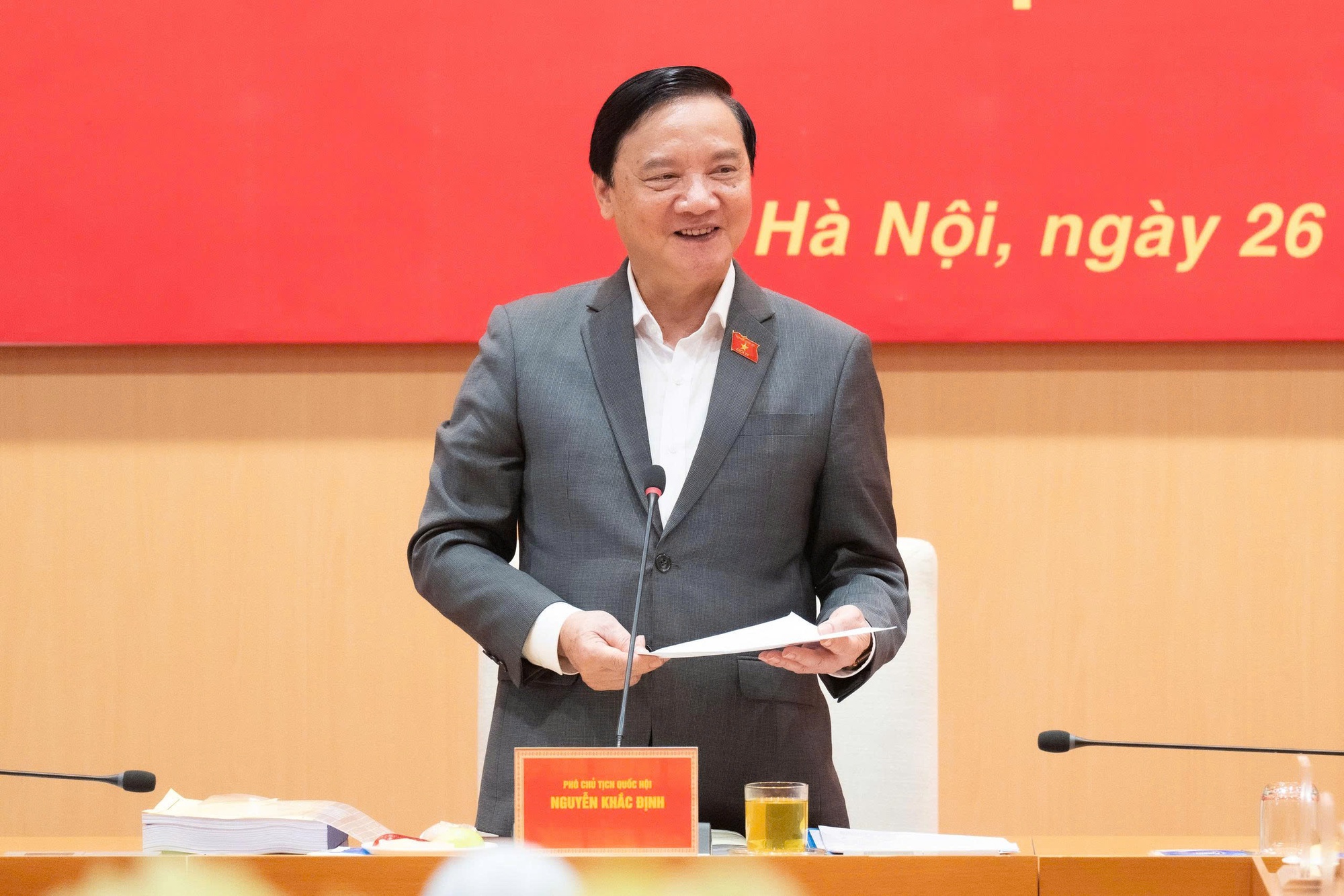 Phó Chủ tịch Quốc hội Nguyễn Khắc Định giám sát, kiểm tra công tác chuẩn bị bầu cử tại TP. Hà Nội- Ảnh 13.