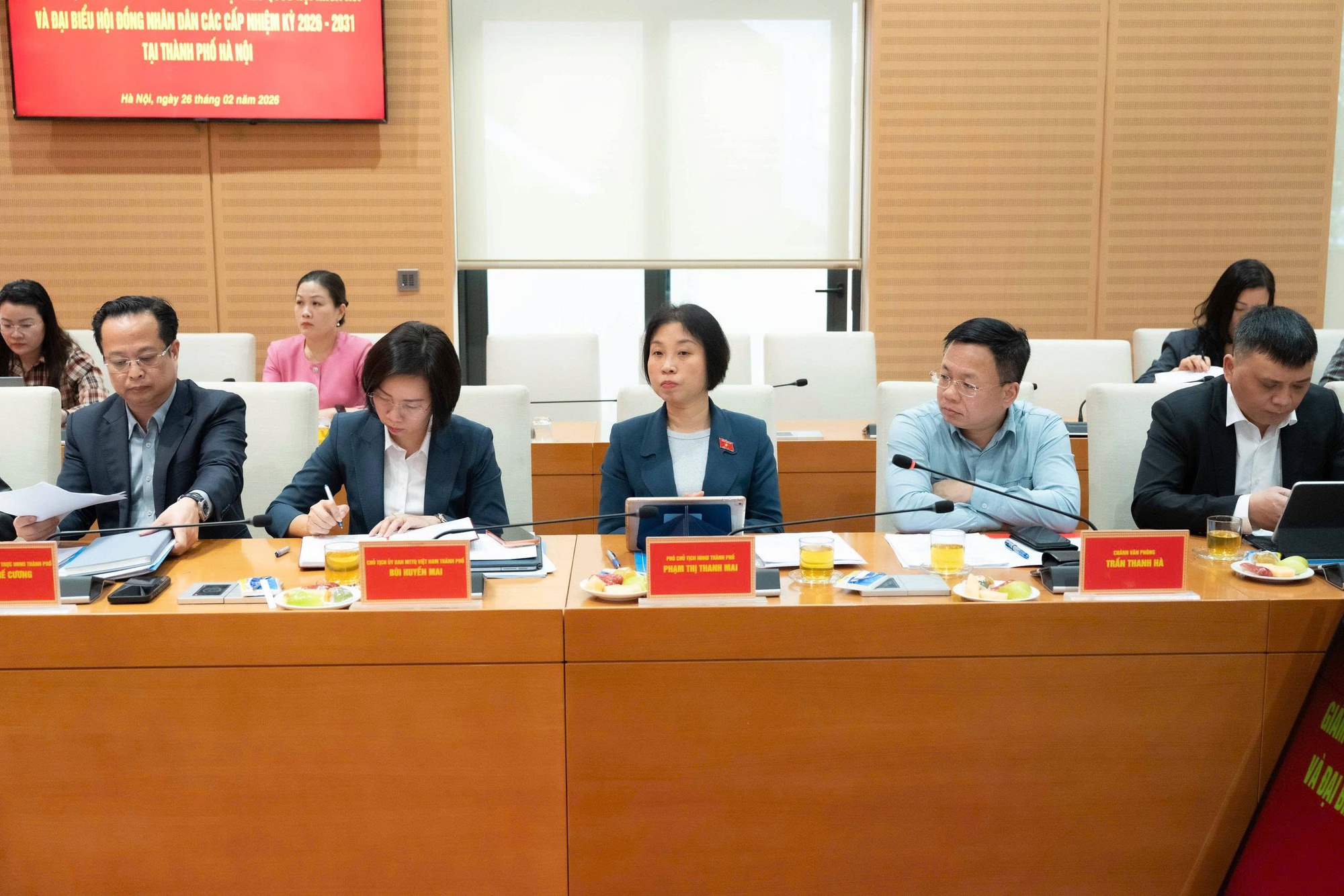 Phó Chủ tịch Quốc hội Nguyễn Khắc Định giám sát, kiểm tra công tác chuẩn bị bầu cử tại TP. Hà Nội- Ảnh 14.