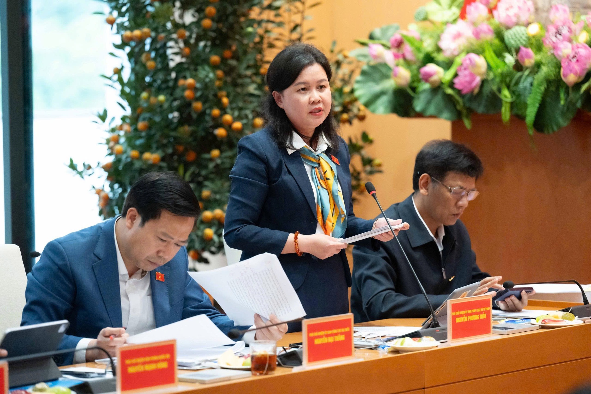 Phó Chủ tịch Quốc hội Nguyễn Khắc Định giám sát, kiểm tra công tác chuẩn bị bầu cử tại TP. Hà Nội- Ảnh 9.