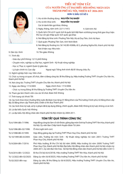 Những người ứng cử đại biểu HĐND TP Hà Nội nhiệm kỳ 2026-2031: Đơn vị bầu cử số 3- Ảnh 7.