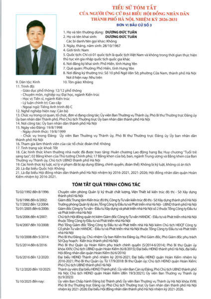 Những người ứng cử đại biểu HĐND TP Hà Nội nhiệm kỳ 2026-2031: Đơn vị bầu cử số 3- Ảnh 9.