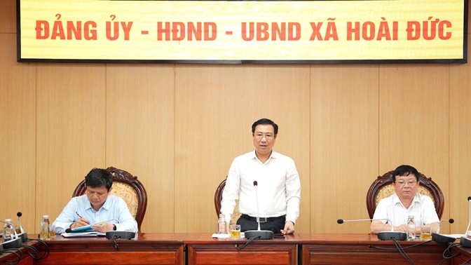 Uỷ ban bầu cử xã Hoài Đức gặp mặt các ứng cử viên đại biểu HĐND xã nhiệm kỳ 2026-2031- Ảnh 6.