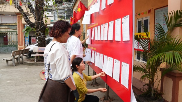 Hoài Đức hoàn thành việc niêm yết danh sách chính thức và tiểu sử tóm tắt người ứng cử đại biểu Quốc hội khóa XVI và đại biểu HĐND các cấp nhiệm kỳ 2026 - 2031- Ảnh 3.