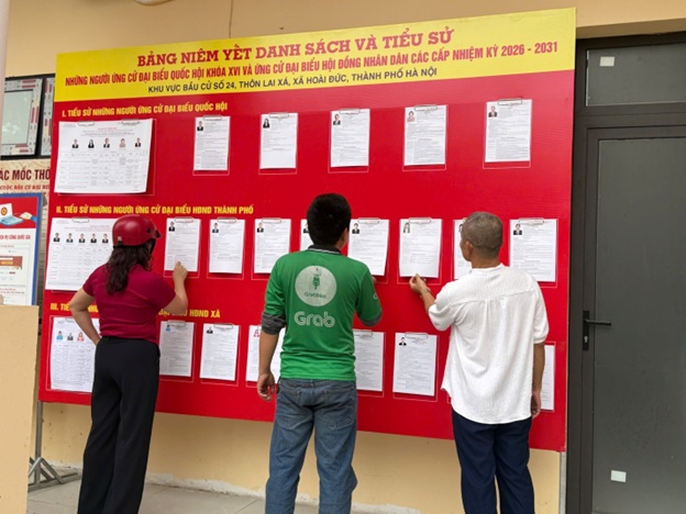Hoài Đức hoàn thành việc niêm yết danh sách chính thức và tiểu sử tóm tắt người ứng cử đại biểu Quốc hội khóa XVI và đại biểu HĐND các cấp nhiệm kỳ 2026 - 2031- Ảnh 10.