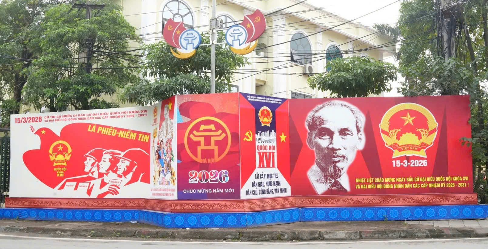 Hoài Đức tích cực chuẩn bị cho ngày hội non sông- Ảnh 3.