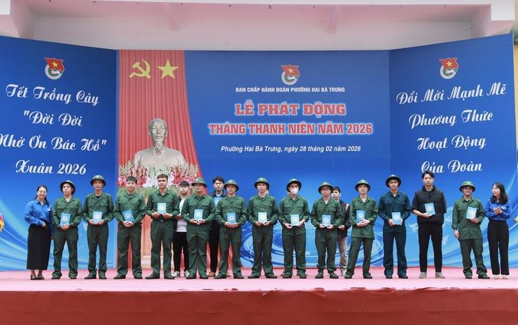 Phường Hai Bà Trưng phát động Tháng Thanh niên 2026: Khơi dậy khát vọng cống hiến của tuổi trẻ- Ảnh 5.
