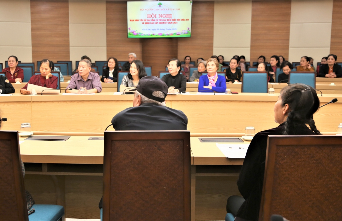 Người cao tuổi xã Gia Lâm tin tưởng, gửi trọn niềm tin vào ứng cử viên Đại biểu Quốc hội, HĐND- Ảnh 8.