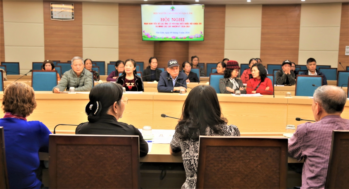 Người cao tuổi xã Gia Lâm tin tưởng, gửi trọn niềm tin vào ứng cử viên Đại biểu Quốc hội, HĐND- Ảnh 9.