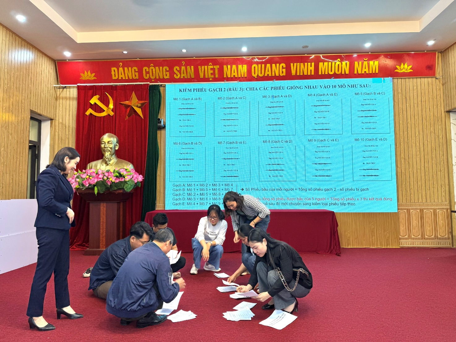 A group of people sitting on the floor in front of a large screen  AI-generated content may be incorrect.