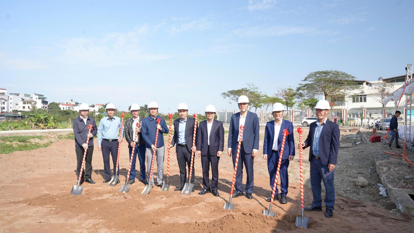 A group of men wearing helmets and holding shovels  AI-generated content may be incorrect.