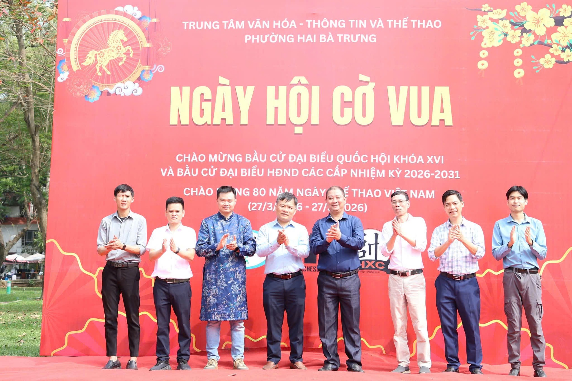 Rộn ràng sắc Xuân – Sôi nổi chuỗi hoạt động văn hóa, thể thao chào mừng Ngày bầu cử tại phường Hai Bà Trưng- Ảnh 1.