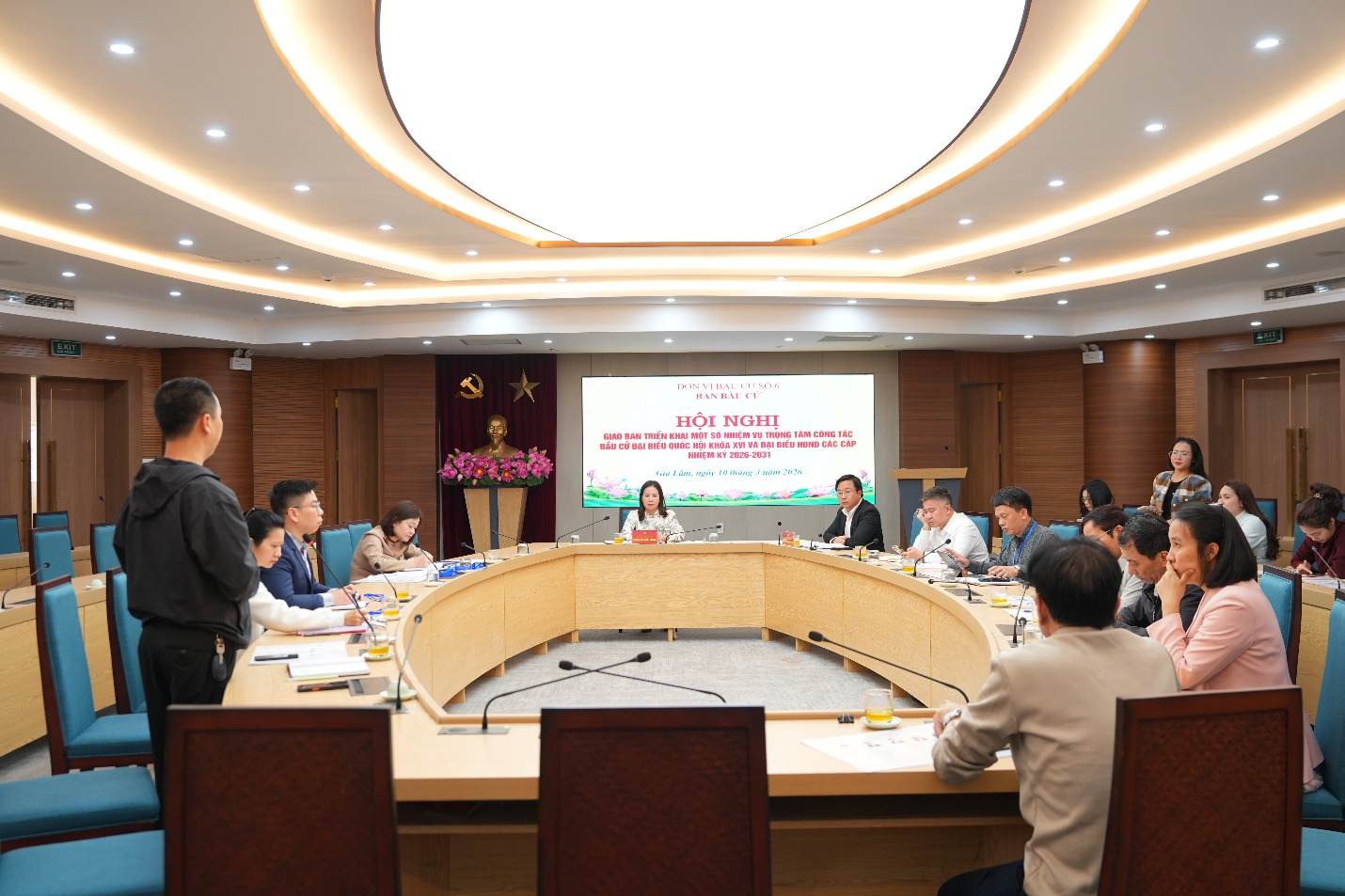 Đơn vị bầu cử số 6 giao ban triển khai nhiệm vụ trọng tâm công tác bầu cử- Ảnh 1.