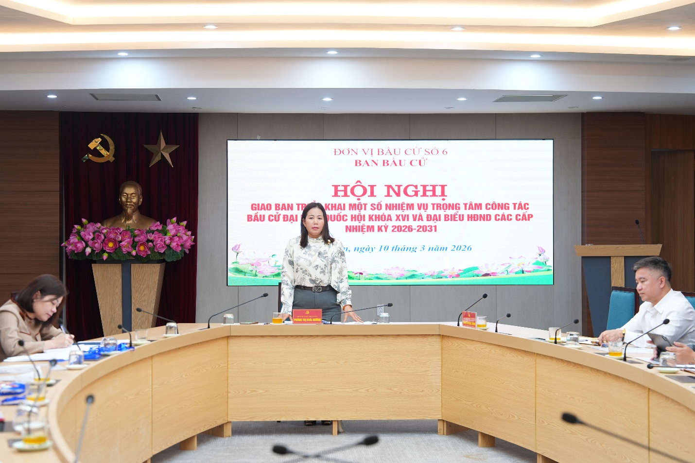 Đơn vị bầu cử số 6 giao ban triển khai nhiệm vụ trọng tâm công tác bầu cử- Ảnh 5.