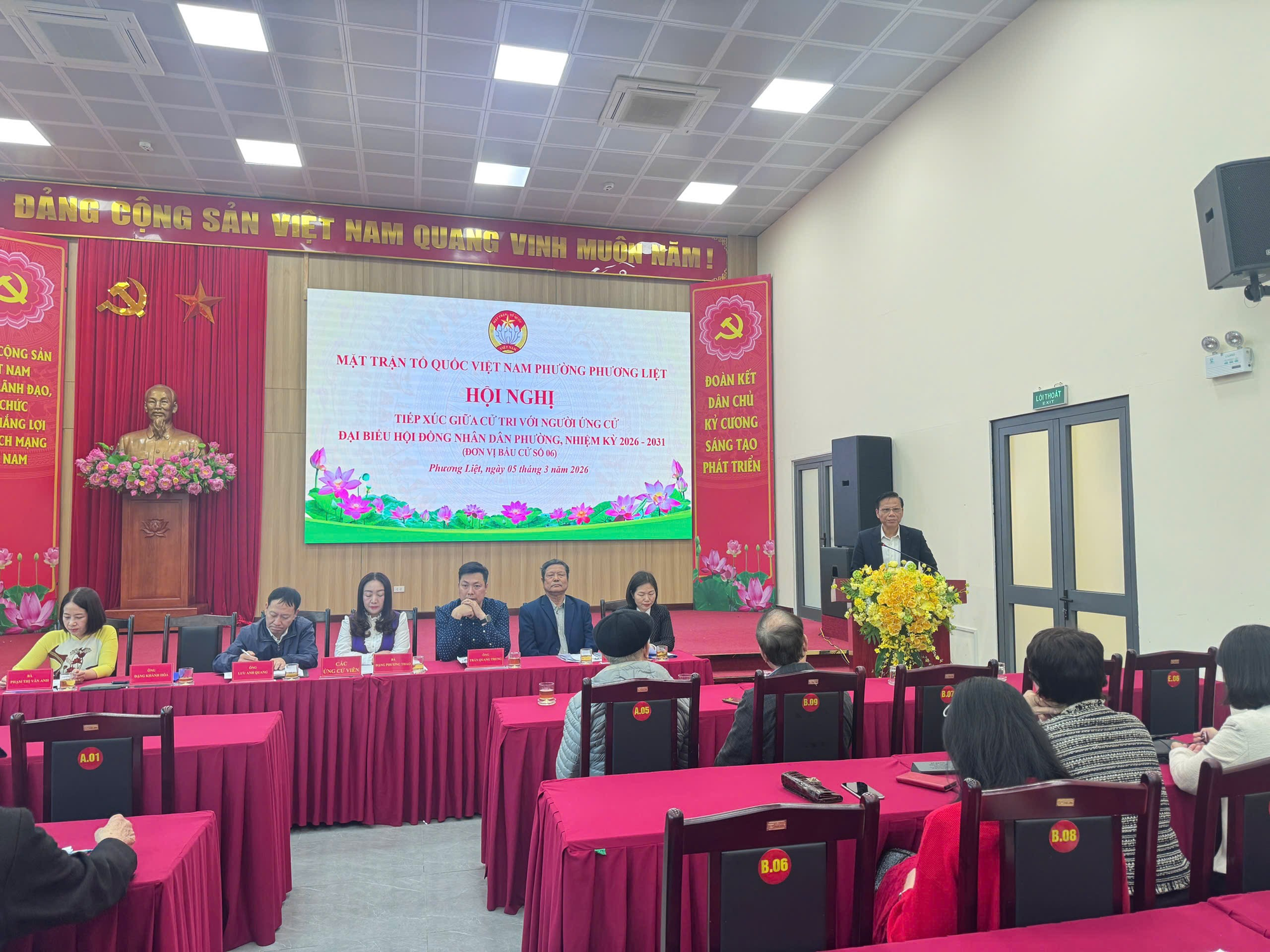 Phương Phương Liệt tổ chức hội nghị tiếp xúc cử tri, tạo điều kiện để người ứng cử đại biểu HĐND phường vận động bầu cử- Ảnh 1.