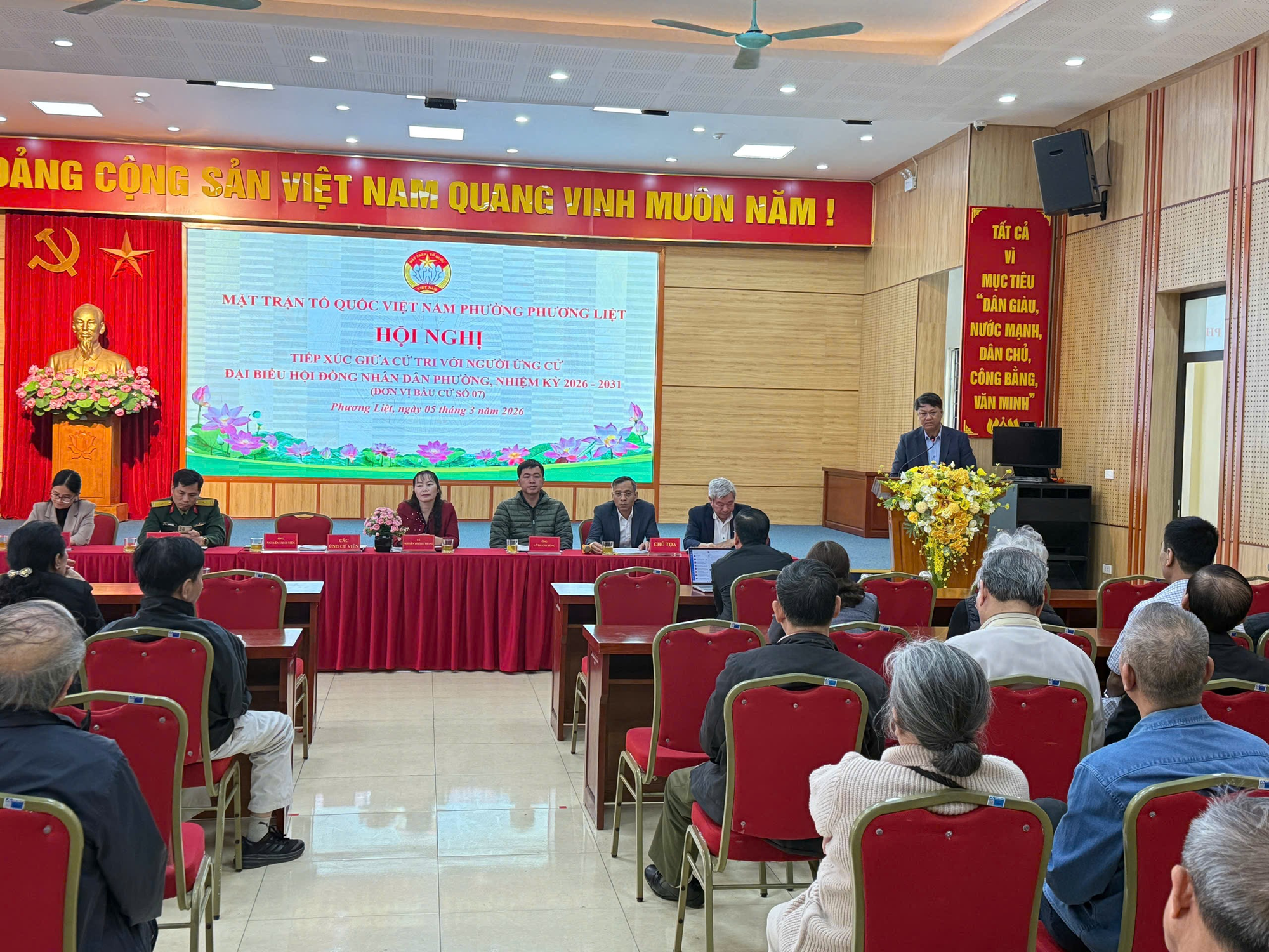 Phương Phương Liệt tổ chức hội nghị tiếp xúc cử tri, tạo điều kiện để người ứng cử đại biểu HĐND phường vận động bầu cử- Ảnh 2.